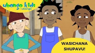 Kibena! Kiduchu! Amani! | Wasichana wa Ubongo Kids | Katuni za Elimu kwa Kiswahili