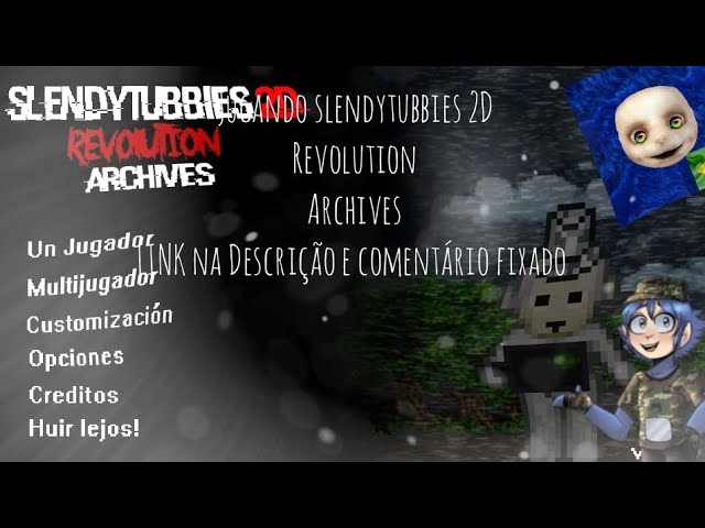 SlendyTubbies 2D Revolution Dipsy's workshop.