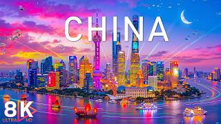 China City 8K 🇨🇳 Futuristic Mega Cities – Shanghai, Beijing & Ultra Modern Skyline Views 🌆✨