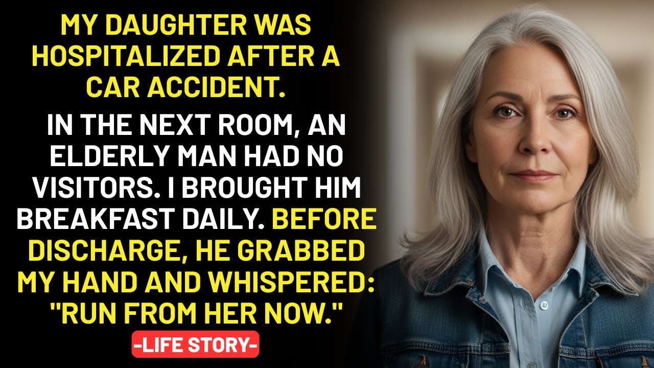 My Daughter Had an Accident. An Elderly Man in the Next Room Whispered: “Run Away From Her.”