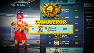 🔥FINALLY REACHED TOP 10 IN ASIA DUO CONQUEROR RANK PUSH GAMEPLAY 🔥