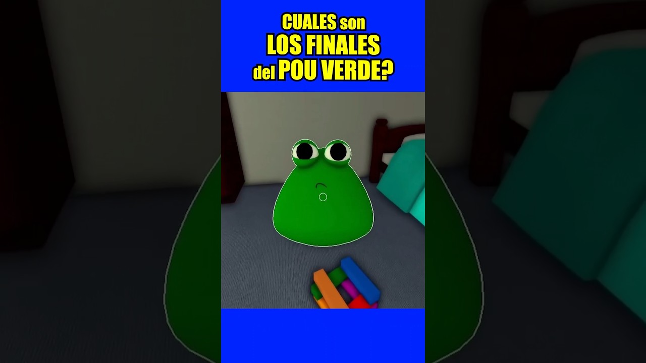 Los 2 FINALES SECRETOS del POU VERDE 🍀 BOU’S REVENGE ROBLOX