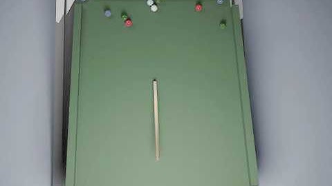 Pool table Animation 3d max