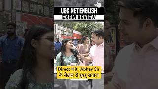 Exam Review - UGC NET English 2026 #ugcnet2026 #ugcnetenglishliterature #ugcnetenglish