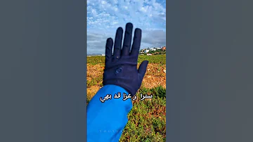 جلبابها قفازها 