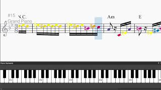 Fur Elise Woo 59 By Ludwig Van Beethoven  Easy Piano Tutorials With Leadsheet And Chords