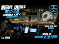 ASMR Driving in Dubai: Honda City (HondaGraceInspired) POV Night Drive