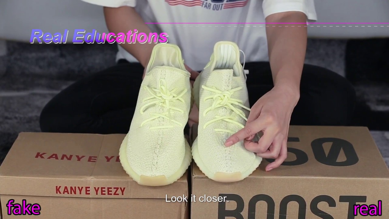 Yeezy 350 V2 Butter the fourth term vs the fourth term - YouTube