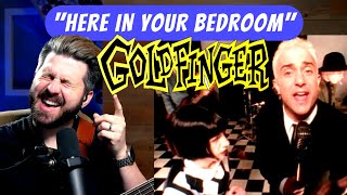 First Time Hearing GOLDFINGER! Bass Teacher REACTS to “Here In Your Bedroom”