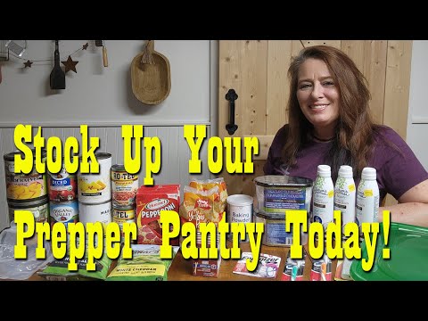 Budget Prepper Pantry Stock Up ~ Stock Up Now