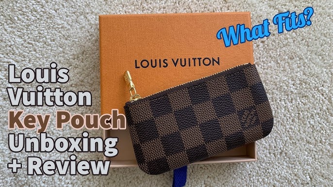 Louis Vuitton Cles Key Pouch Damier Ebene Review 