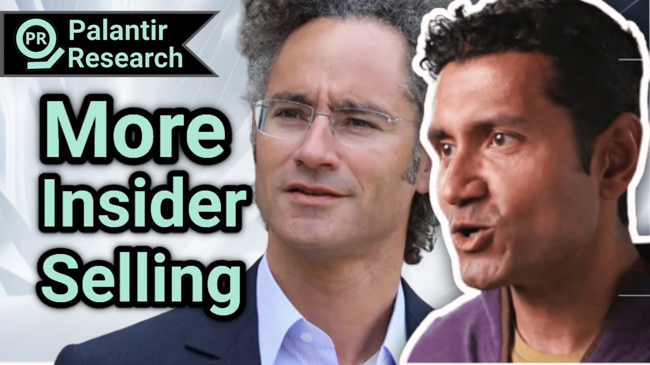 Palantir Crashes & Insider Selling Pressures | PLTR Stock