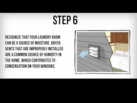 Useful steps to stop condensation on windows - YouTube