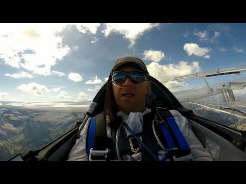 The Happiest Glider Flying Man - Fayence 2016