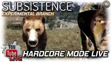 Subsistence | Day One | Hardcore Mode Live Stream | Subsistence Gameplay