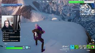 Fornite Week 7  Travel distance while sliding on snow