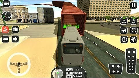 Tourist Bus Parking Transport - Coach Driving Sim 3D - Android Gameplay FHD