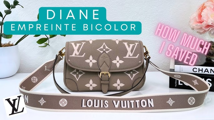 Louis Vuitton Diane Black Monogram Empreinte