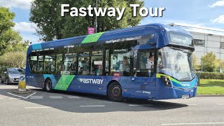Full route visual | Metrobus - Fastway Tour | Crawley Depot Open Day 2025