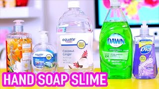 Handsoap Slime Test 2 without liquid starch, borax, corn starch, and glue @WendinessLu