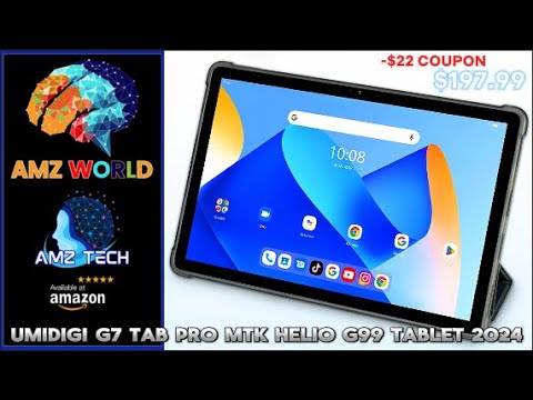 Review UMIDIGI G7 Tab Pro MTK Helio G99 Tablet 2024, Amazon - YouTube
