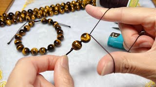 How to Make a Braided Bracelet in 10 Minutes? DIY Jewelry Making Tutorials