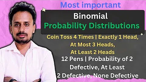 Binomial Distribution - Example Problem 1 | Probability Distribution | Engineering Mathematics