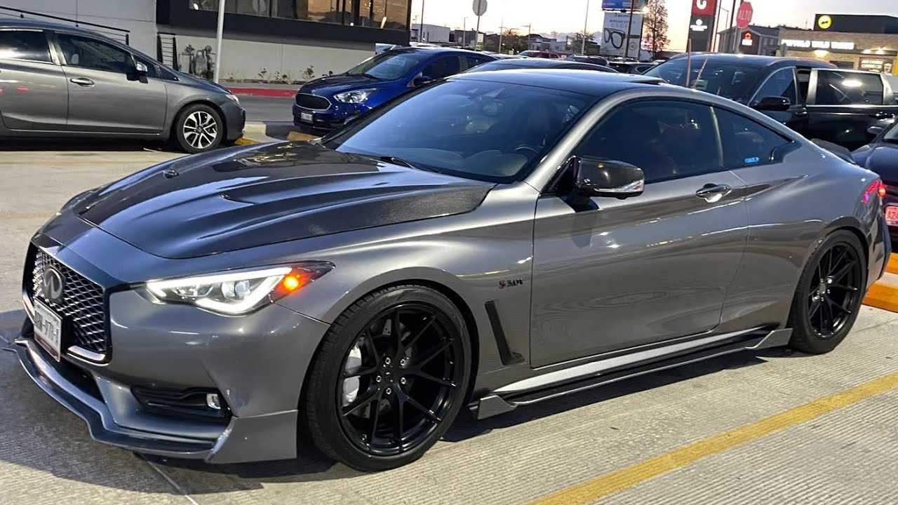 Infiniti Q60s Red Sport 400 | El coche más elegante de Japón - YouTube