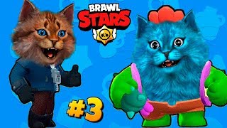 КОТ ЛУЧШИЙ НУБ БРАВЛЕР? ОТ НУБА ДО ПРО! Brawl Stars КОТИК ИГРОМАН И КОТЁНОК ЛАЙК БРАВЛ СТАРС