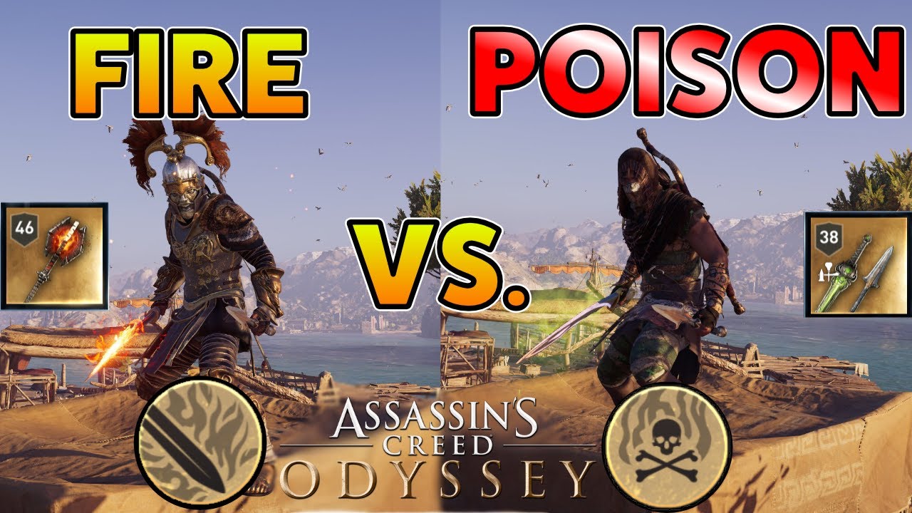 Яд против огня — что лучше!? | Assassin's Creed Odyssey