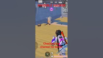 INVISIBLE HACKER | INVISIBLE HACKER ON MY TEAM #bgmi #pubgmobile #viral #hacker #newhackinbgmi