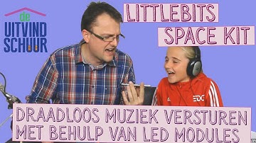 littleBits Space Kit - draadloos audio verzenden met Noa