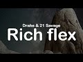 Drake  21 savage  rich flex clean lyrics