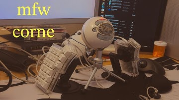 why i love my corne keyboard :3 (42 keys is enough)