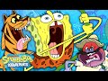 SpongeBob and Patrick Make a Zoo! 🐯🐘 "Who R Zoo?" | SpongeBob