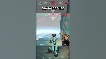 Ninja Defuse | Sneaky Cypher |  Valorant Shorts | BrosisLive  #valorant #gaming #shorts