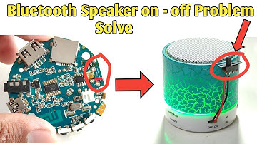 How To Repair Bluetooth Speaker On-Off Switch Problem // Bluetooth Speaker Repair 🔊🎧
