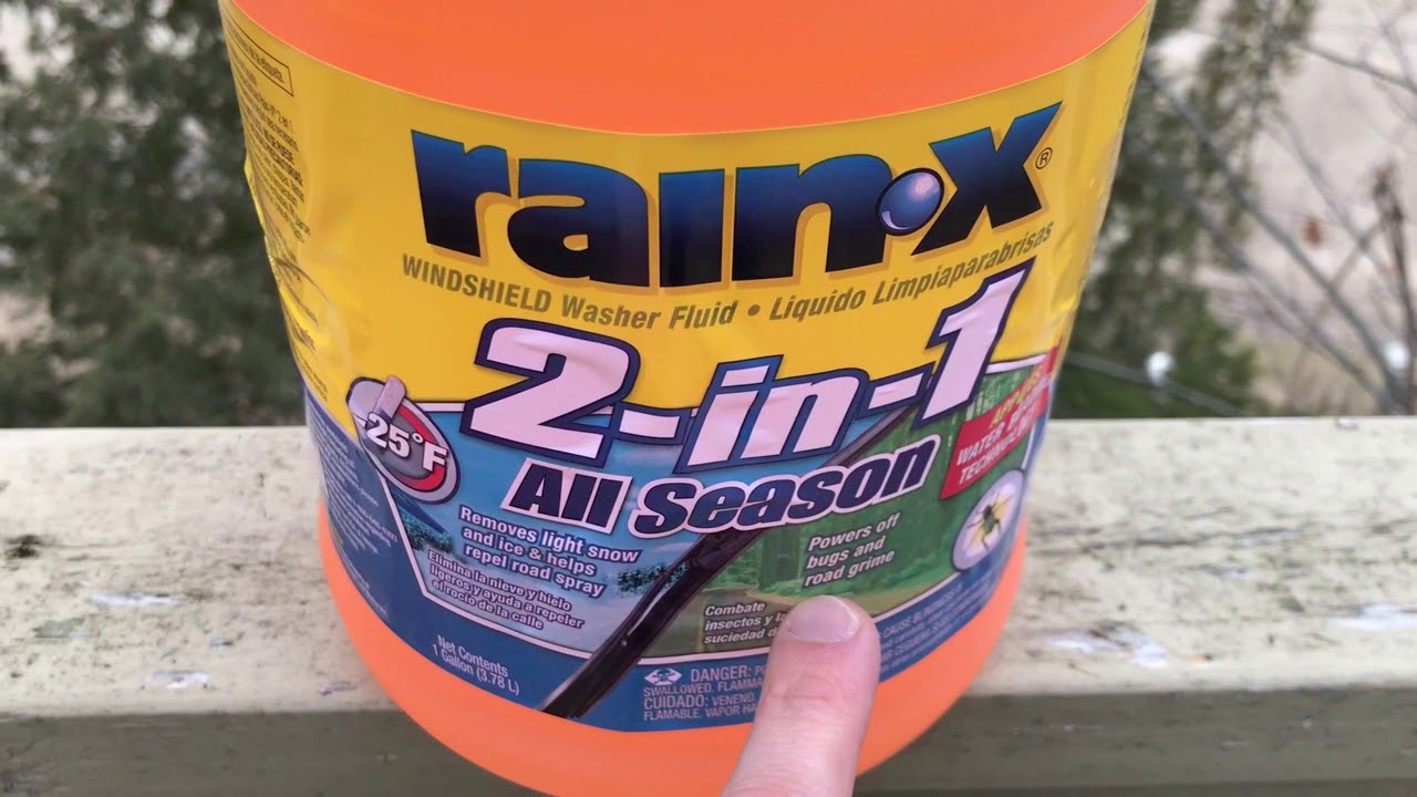 Rain-X 1 gal. 2-in-1 Windshield Washer Fluid