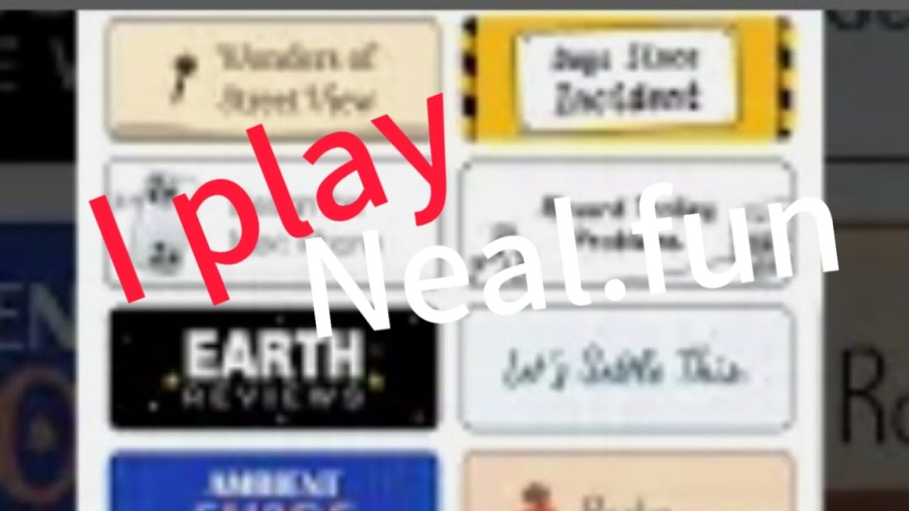 today I play this itresting game chrome this game name is neal.fun 