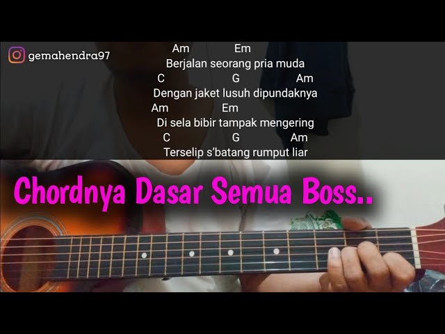 Kunci Gitar SARJANA MUDA - Iwan Fals | Chord Gampang class=