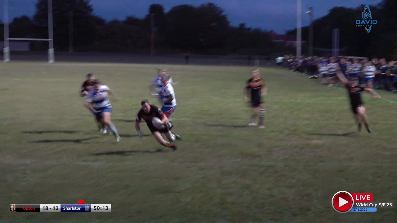 Sharloston Rufc 🔥LIVE - Upton V Sharlston Rovers - YouTube