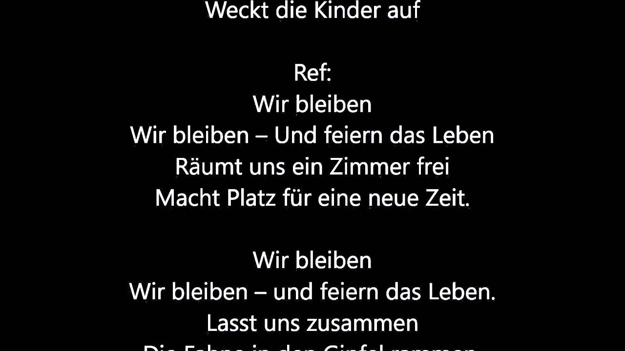 Bin Ich Nur Glücklich Wenn Es Schmerzt Text