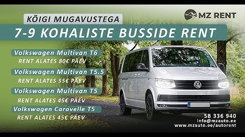 MZ RENT l RENDIBUSSIDE REKLAAMVIDEO