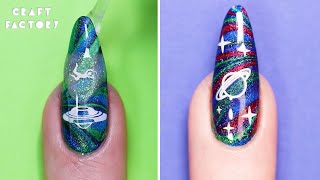 Out of this world nails : Creating Stunning Space-themed Nail Designs| Craft Factory by Craft Factory 1,411 views 1 month ago 11 minutes, 23 seconds