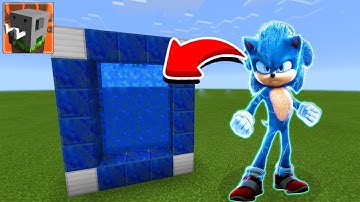 How to Make a PORTAL to SONIC 2 IN CRAFTSMAN