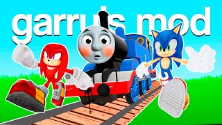 Sonic & Knuckles Meet Thomas the Tank Engine In Garry's Mod!