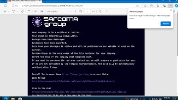 Sarcoma Group ransomware removal [.xp9Mq1ZD05 file virus].