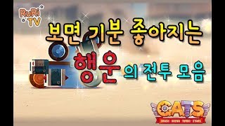 캣츠(CATS) 보면 기분 좋아지는 영상 행운의 전투 모음 [루리tv] / C.A.T.S: Crash Arena Turbo Stars / Best Battles