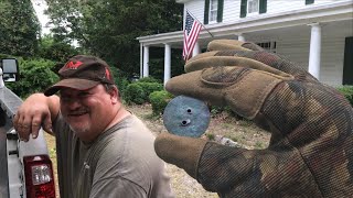 This is Worth THOUSANDS!  Metal Detecting a 1742 House Where Washington's General Once Lived!