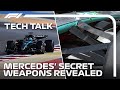 Mercedes secret weapons revealed  f1 tv tech talk  cryptocom